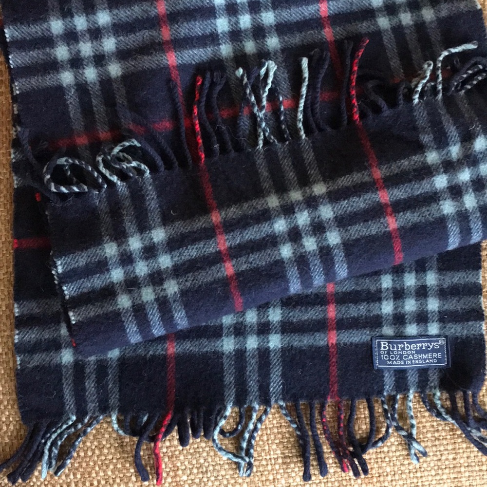 Burberry Vintage Mens Scarf